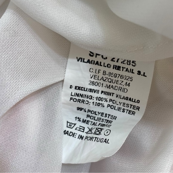 Vilagallo Multicolor Rainbow Animal Print Swing Dress Size 50 US XL - Picture 6 of 7